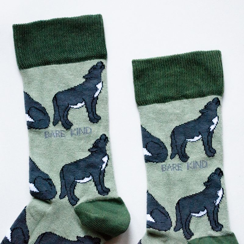 Bare Kind Bambus Socken ERW | Wolf