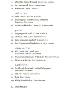 Buch Gruss aus der Küche - Texte zum Frauenstimmrecht