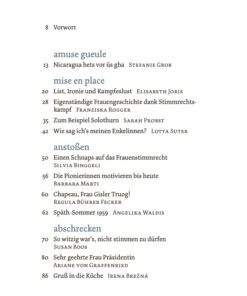 Buch Gruss aus der Küche - Texte zum Frauenstimmrecht