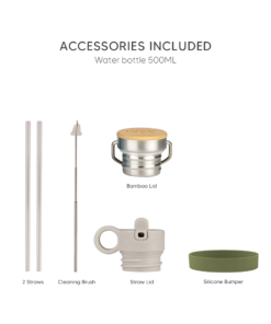 Citron Trinkflasche thermoisoliert 500 ml | Pink