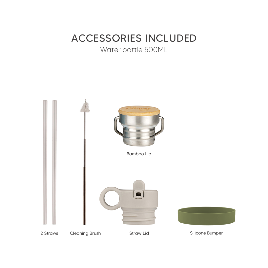 Citron Trinkflasche thermoisoliert 500 ml | Pink