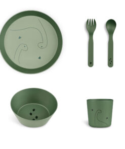 Citron Bio Geschirrset Set Dino PLA (Bioplastik)
