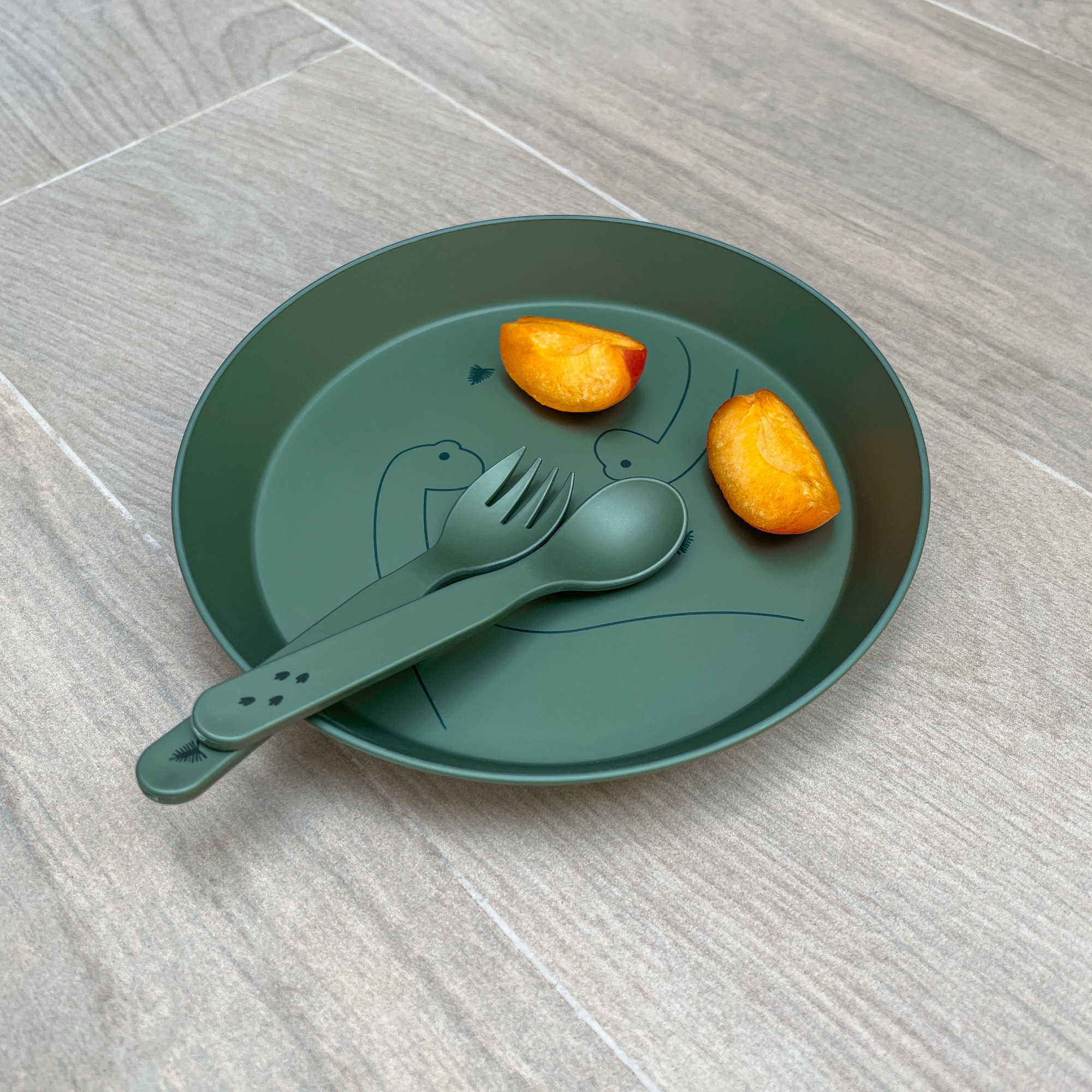 Citron Bio Geschirrset Set Dino PLA (Bioplastik)