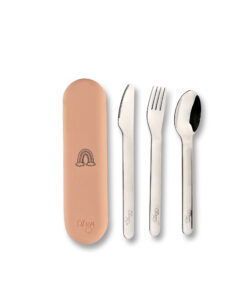 Citron Kinder Besteck-Set Edelstahl EINHORN