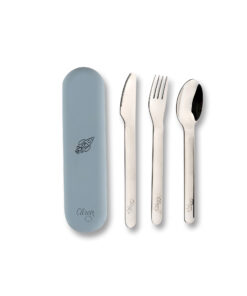 Citron Kinder Besteck-Set Edelstahl SPACE