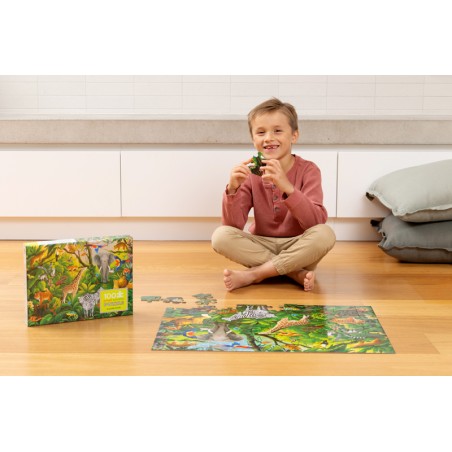CROCODILE CREEK Holographic Puzzle 500 PCS (ab 5 Jahren) | Jungle – Bild 10