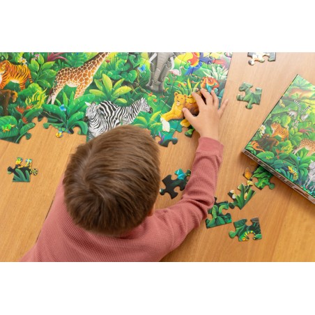 CROCODILE CREEK Holographic Puzzle 500 PCS (ab 5 Jahren) | Jungle – Bild 7