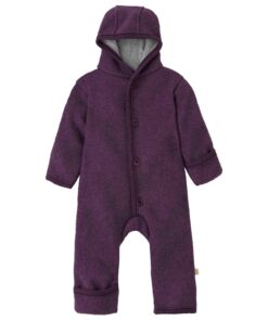 Disana Wollwalk Overall | Aubergine