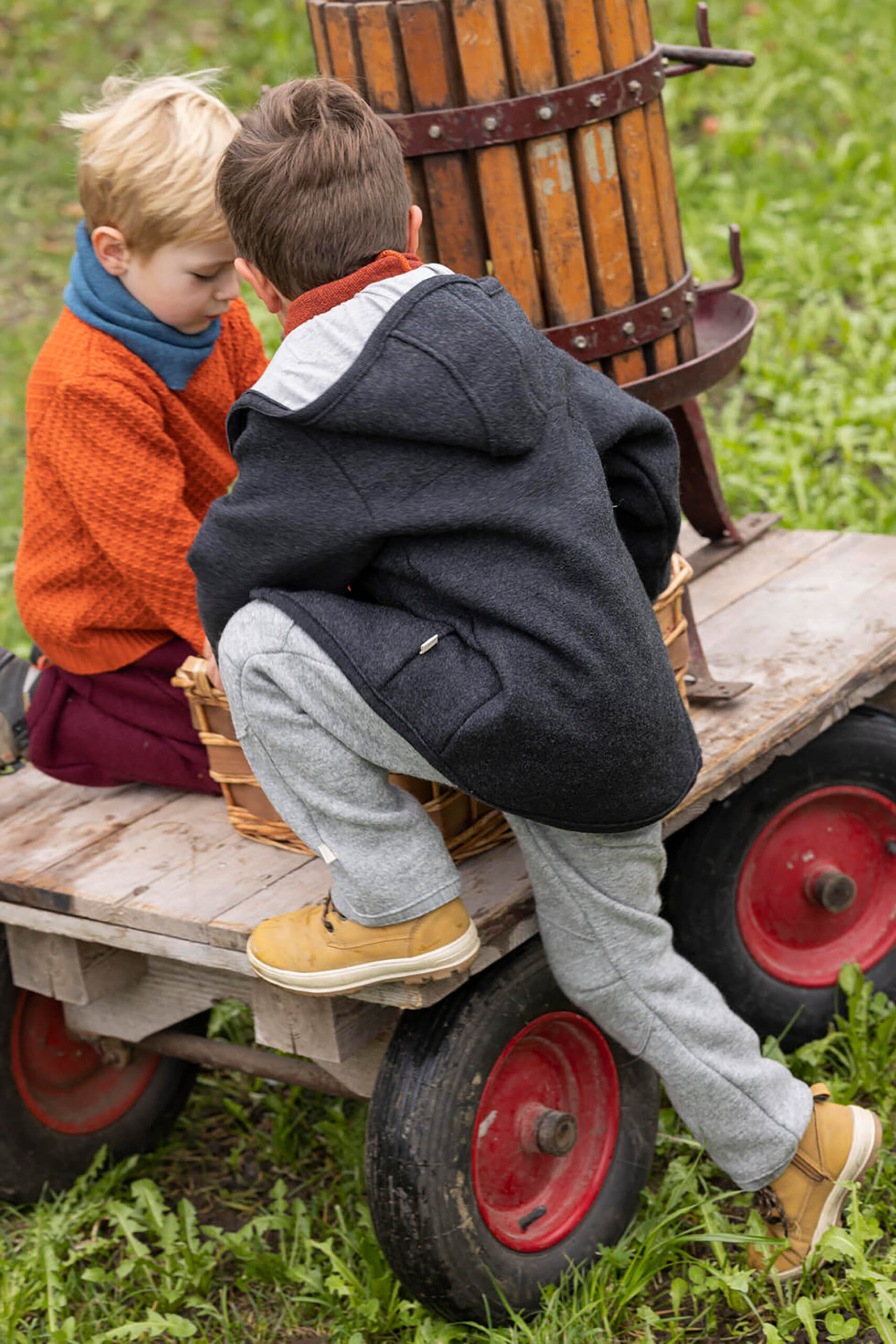 Disana Wollwalk Kleinkind Jacke | Cassis – Bild 3