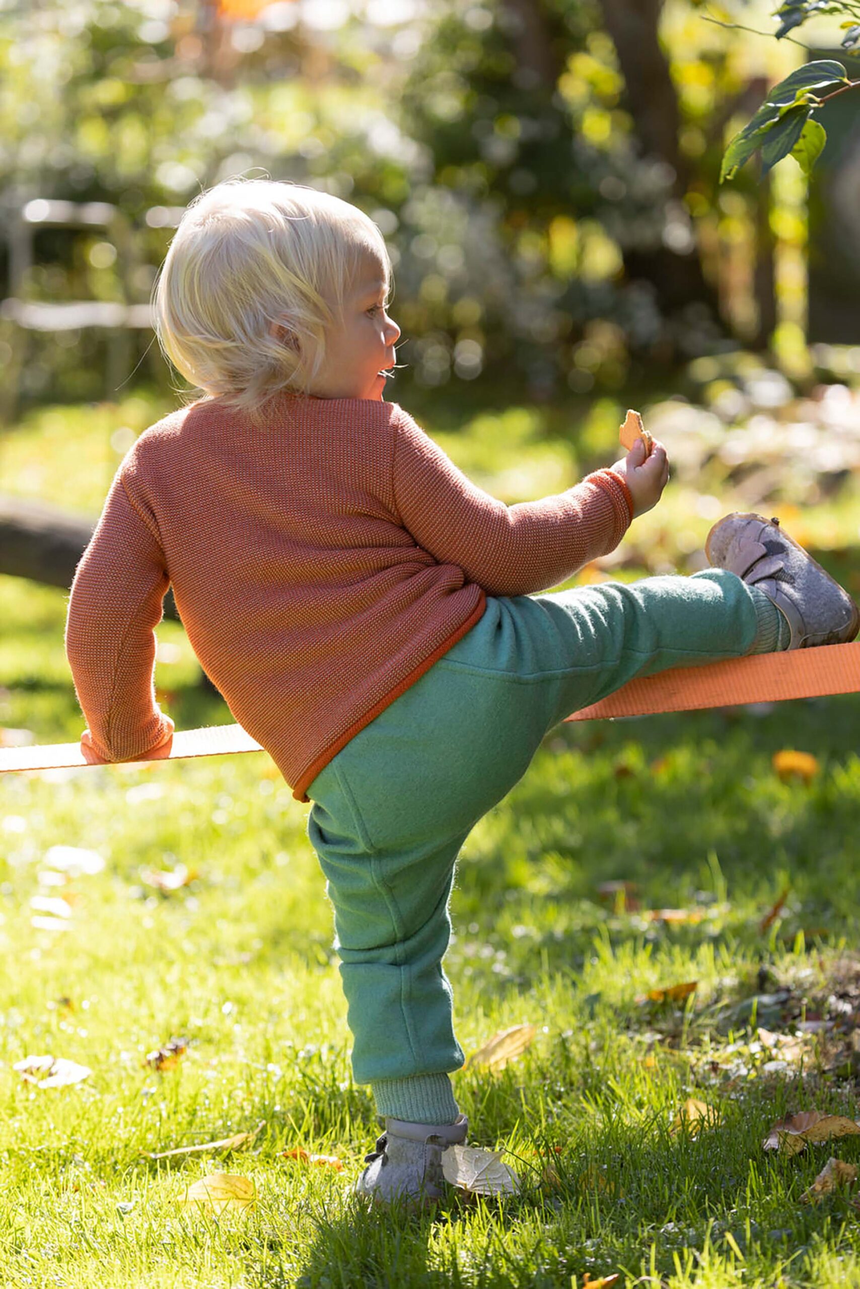 Disana Wollwak Pumphose | karamell – Bild 3