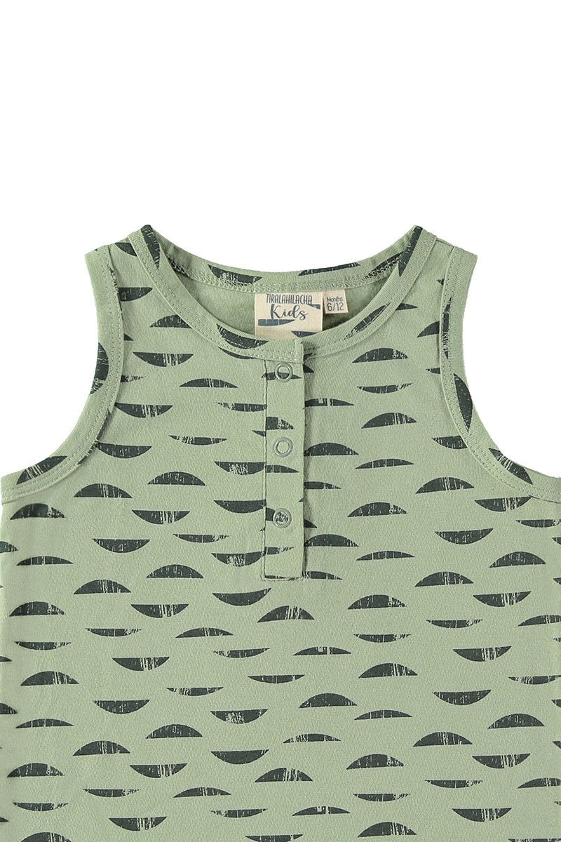 Tiralahilacha Unisex Baby Strampler kurzarm ELGAR | Reflections