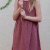 Tiralahilacha Kinder Wende Kleid Kurzarm Musselin EDLIN | Malve