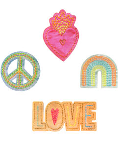 Dekosticker zum Kleben (spülmaschinenfest) | Happiness