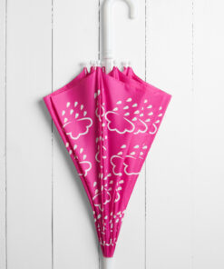 Grass & Air Farbwechselnder Regenschirm | PINK
