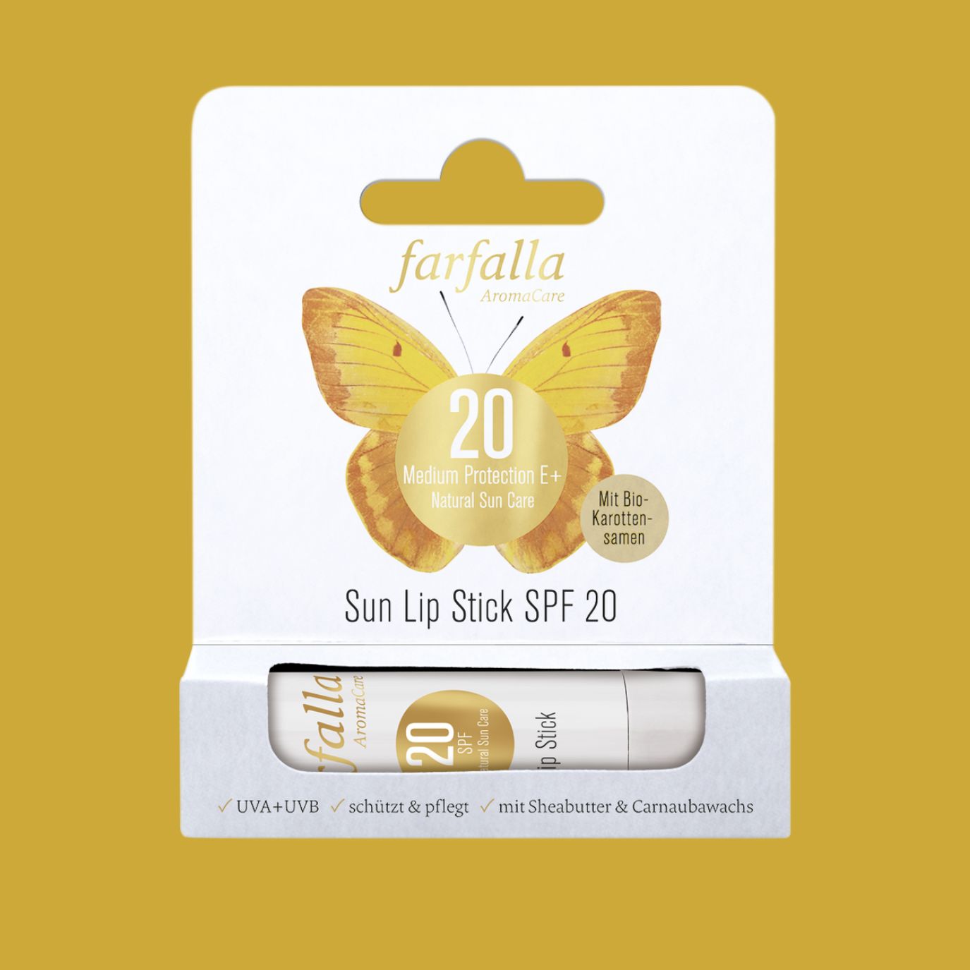 farfalla Medium Protection E+ Sun Lip Stick SPF 20