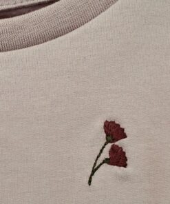 Kukka Kids Pulli MAGNOLIA mit Rüschen | Blume/Lila