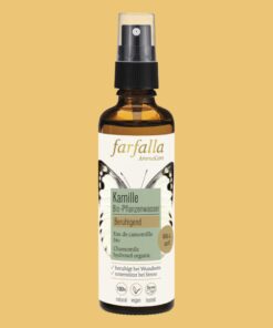 farfalla Bio Pflanzenwasser | Kamille beruhigend (75ml)