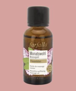 Farfalla Frauenleben | Monatswohl Massageöl Muskatellersalbei (30ml)