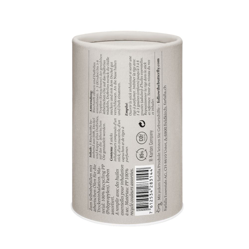 farfalla Riechstiftset in 5 Farben