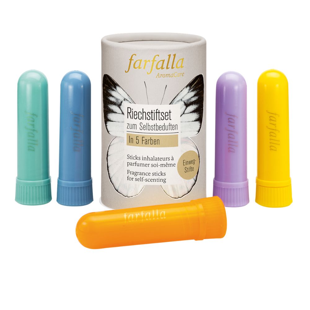 farfalla Riechstiftset in 5 Farben