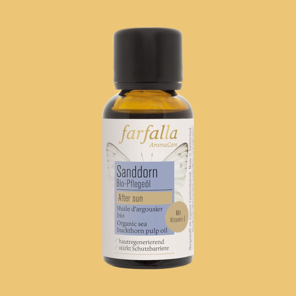 Farfalla Bio Pflegeöl | After sun (sanddornfruchtfleisch) (30ml)