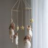 Gamcha Baby Mobile aus Filz | Ballerina