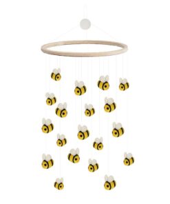 Gamcha Baby Mobile aus Filz | Bienen