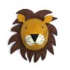 Gamcha Deko Tierkopf aus Filz | Löwe