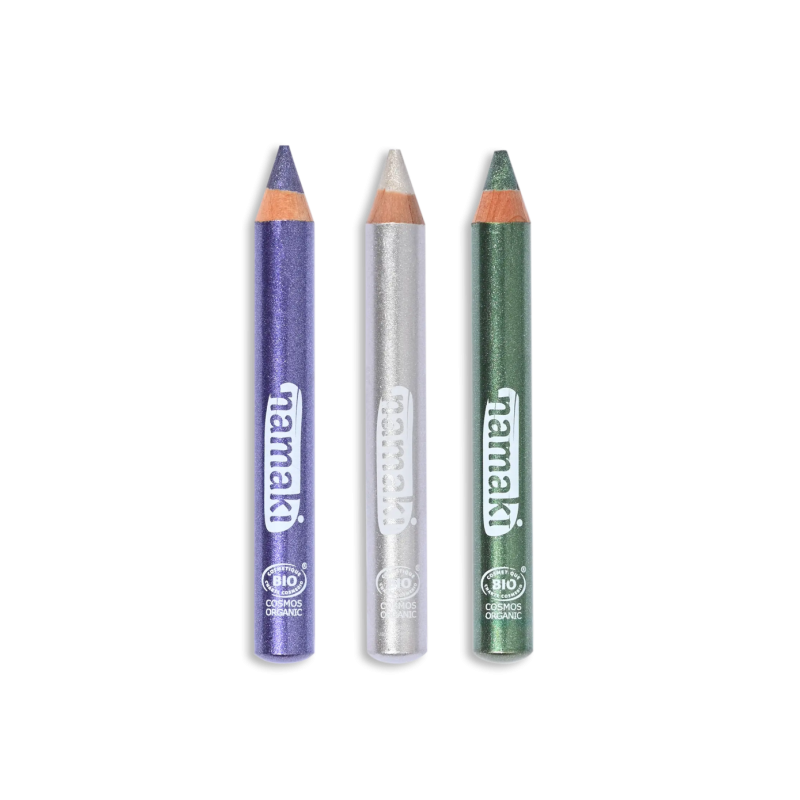 Namaki Kinder BIO Glitzer Schminkstifte Set | Moonlight – Bild 3