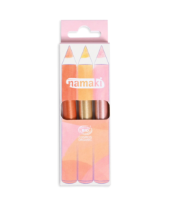 Namaki Kinder BIO Glitzer Schminkstifte Set | Sunshine