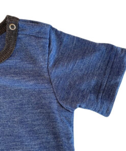 Glückskind Body kurzarm Merinowolle & Seide | Royal