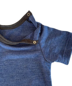 Glückskind Body kurzarm Merinowolle & Seide | Royal