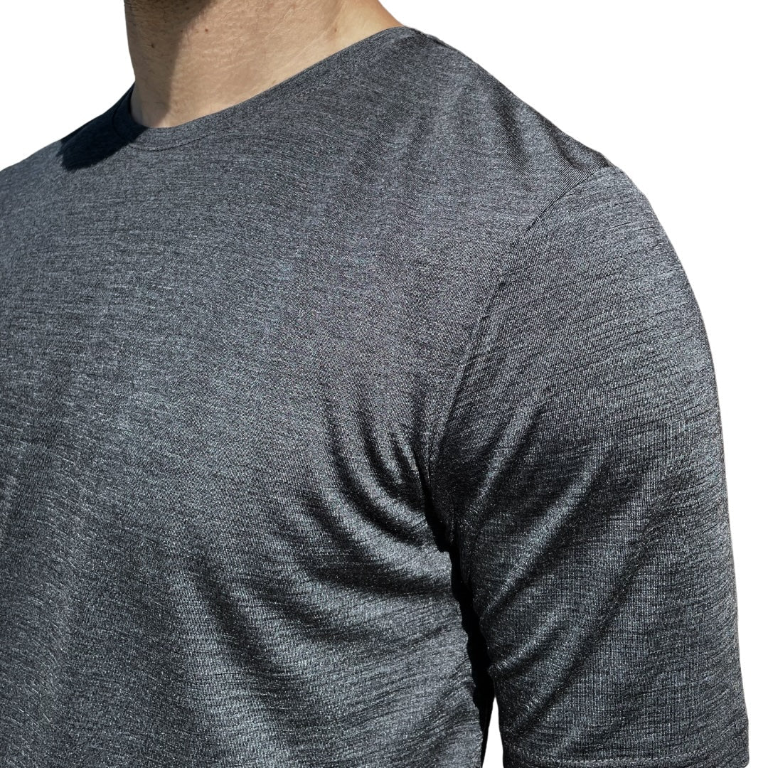 Glückskind Herren T-Shirt Merinowolle & Tencel | Anthrazit – Bild 4