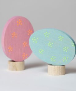 Grimm's Geburtstagsring Steckfigurn | Osterei Duo Blümchen