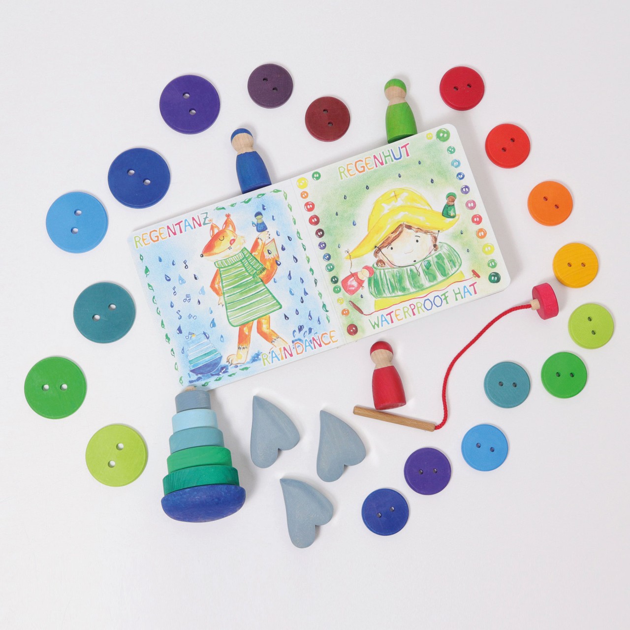 Grimm's Pappebuch (ab 1 J.) | Das Wetter – Bild 8