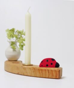 Grimm's Geburtstagsring Steckfigur | Marienkäfer