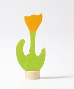 Grimm's Geburtstagsring Steckfigur | Tulpe gelb
