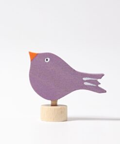 Grimm's Geburtstagsring Steckfigur | Vogel sitzend