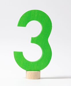 Grimm's Geburtstagsring Zahlenstecker | 3