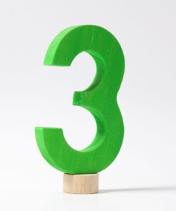 Grimm's Geburtstagsring Zahlenstecker | 3