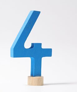 Grimm's Geburtstagsring Zahlenstecker | 4