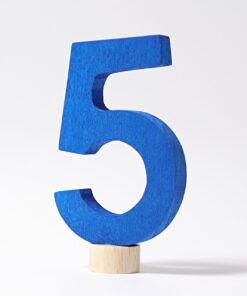 Grimm's Geburtstagsring Zahlenstecker | 5