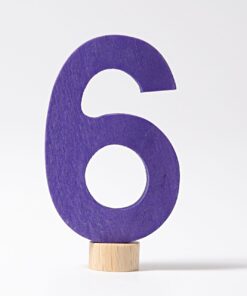 Grimm's Geburtstagsring Zahlenstecker | 6