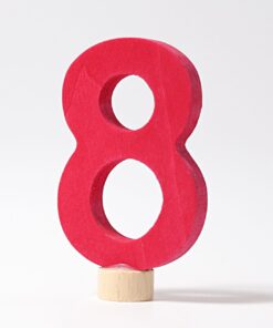 Grimm's Geburtstagsring Zahlenstecker | 8