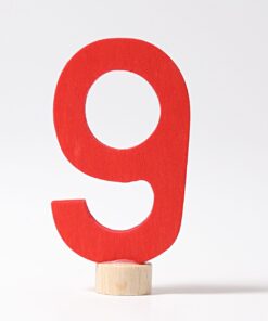 Grimm's Geburtstagsring Zahlenstecker | 9