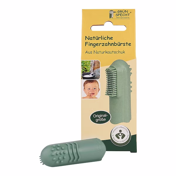 Grünspecht Natürliche Fingerzahnbürste