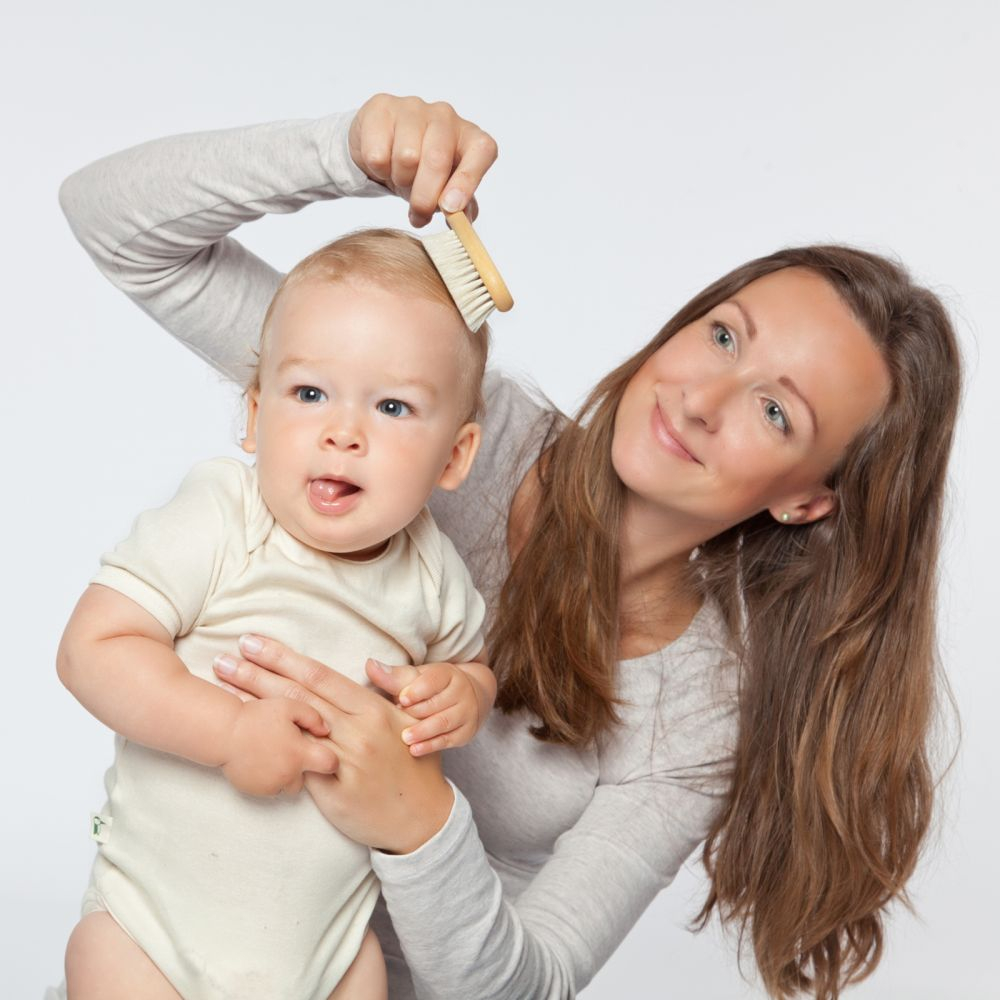 Grünspecht Ziegenhaarbürste