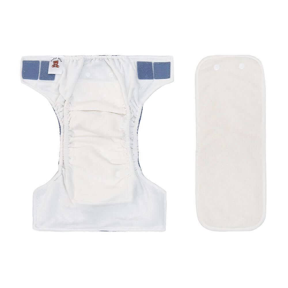 Happy Bear Stoffwindel ALL-IN-ONE | Denim