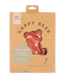 Happy Bear Stoffwindel ALL-IN-ONE (4-15Kg) | Savanna