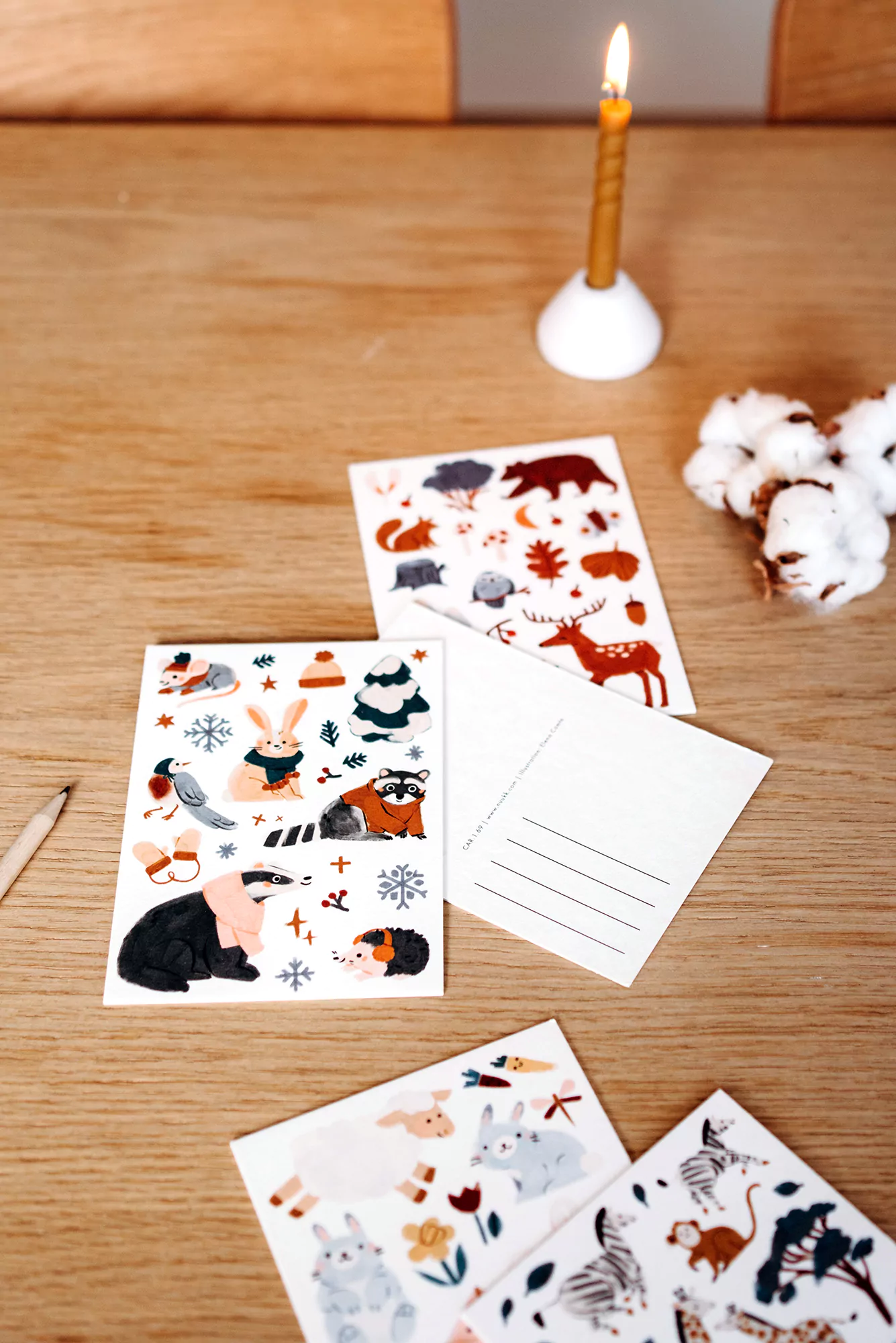 NUUKK Karte aus Holzschliffpappe | Safari – Bild 2